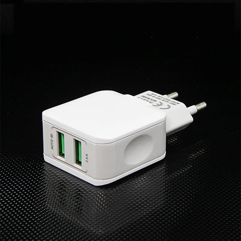 Oleeda 5 в 2 А двойной USB адаптер для зарядного устройства универсальный iphone 6s 7 ipad samsung