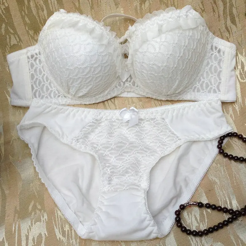 Милый комплект с бюстгальтером и трусиками сексуальное кружевное нижнее белье