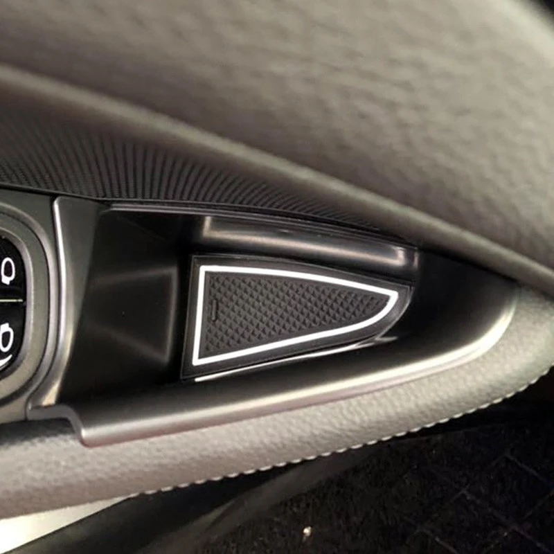 Черный ящик для хранения на дверь автомобиля Porsche Panamera 971 2017 2020 подлокотник