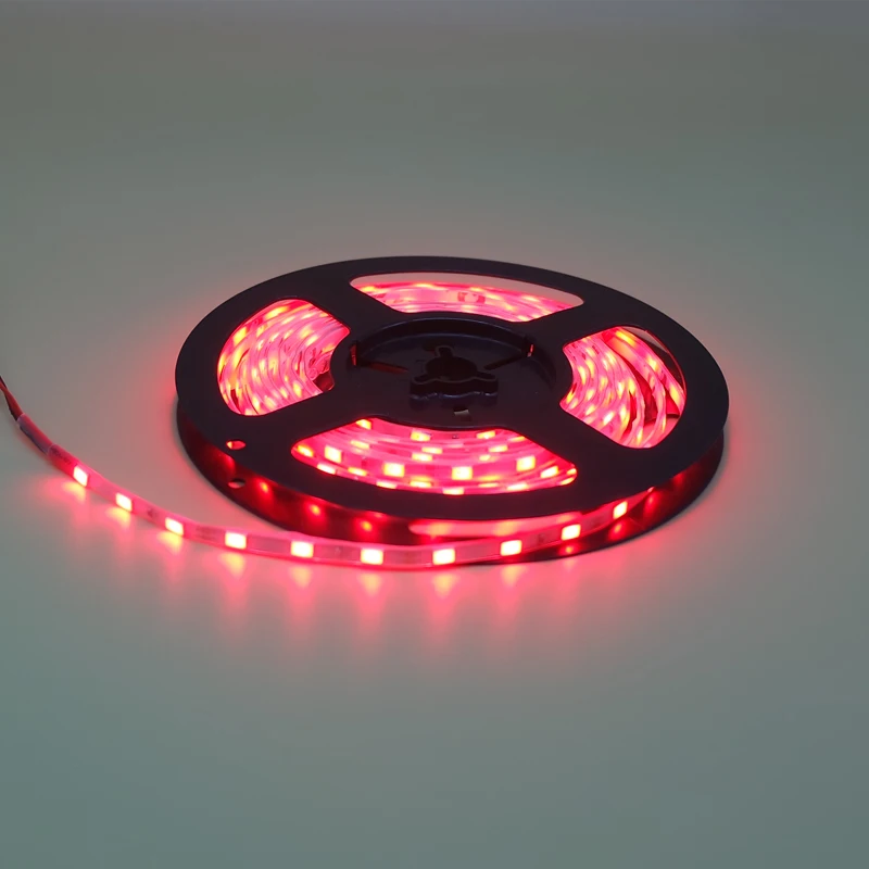 Супер яркая светодиодная лента 5630 5730 SMD DC 12V Водонепроницаемая трубка 5 мм 300 LED