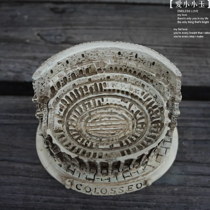 Смоляные изделия ручной работы мировая архитектура старинная римская Арена