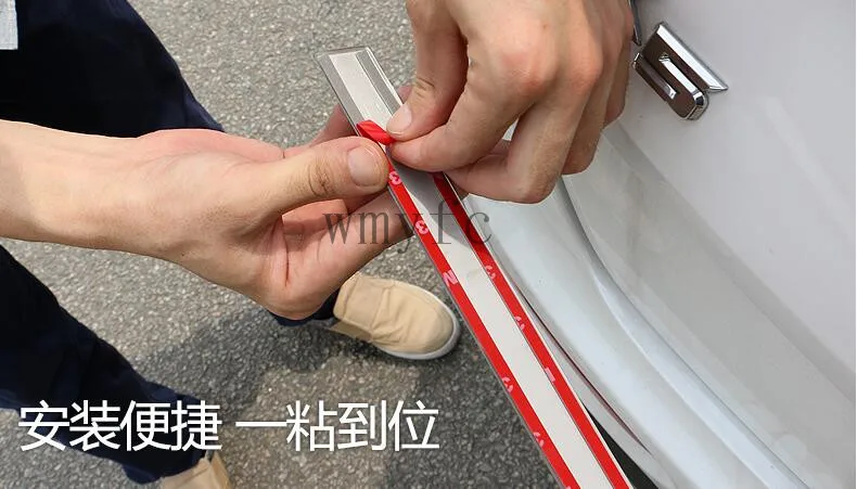 Стайлинг автомобиля хромированная задняя багажная дверь Задняя ручка отделка