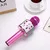 Pink Travor WS858 беспроводной Bluetooth микрофон профессиональный ручной микрофон караоке микрофон KTV плеер телефон микрофон - Цвет: Pink