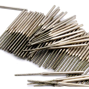 5 шт. длинная 15  30 мм Алмазная игла, алмазная буровая игла, Нефритовая буровая игла, хрустальное Нефритовое сверло