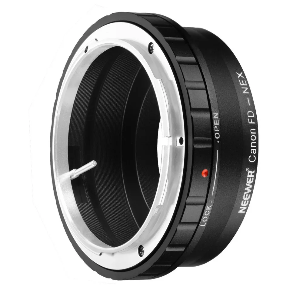 Адаптер для крепления объектива Neewer Canon FD/FL E-Mount камеры Sony Alpha NEX подходит