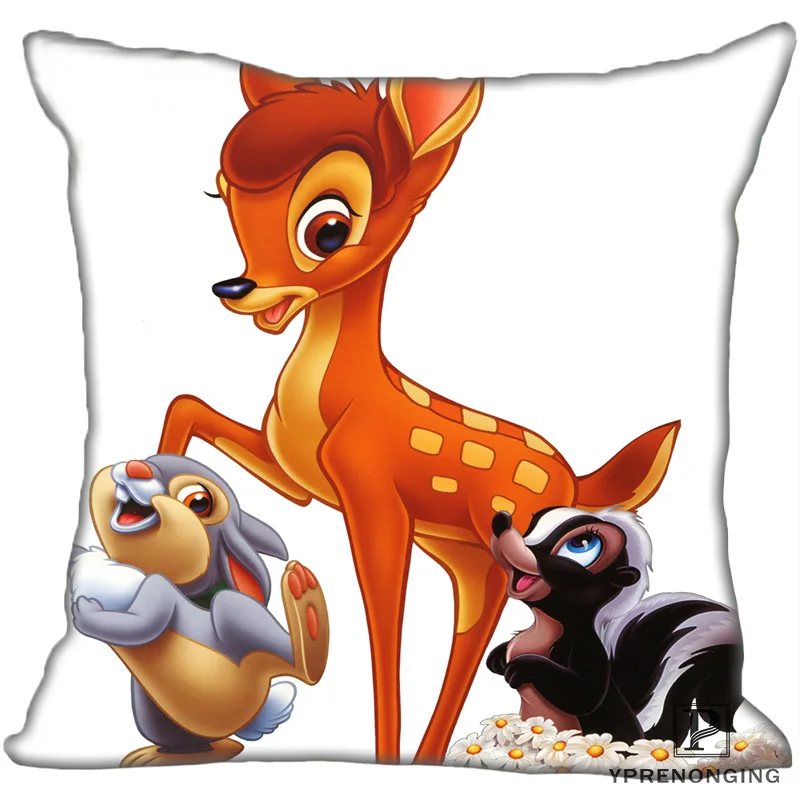 Лучший заказ BAMBI (1) @ 2 наволочка на подушку спальня квадратная Наволочка молнии (с