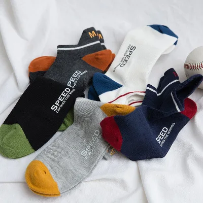 2019 Весна и лето новые мужские носки-следки невидимки Носки спортивные Горячие