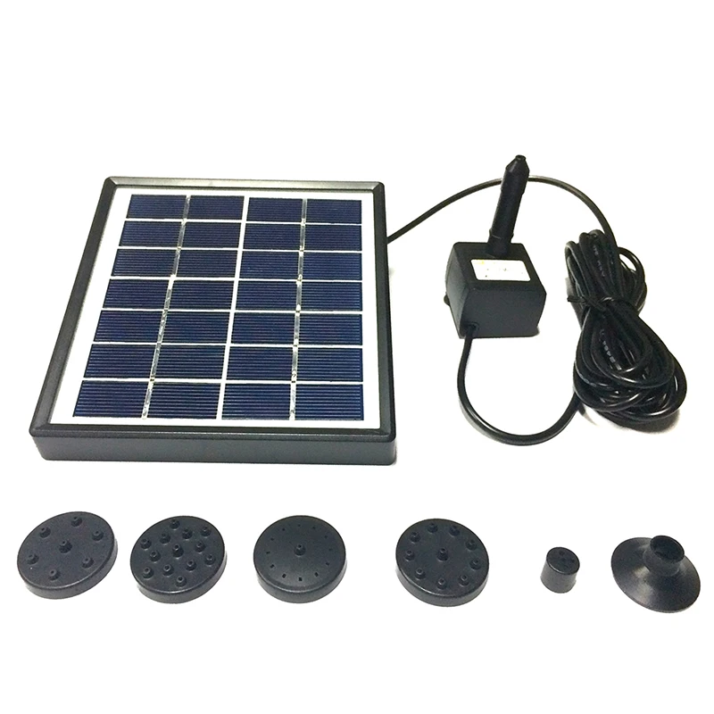 Садовый фонтан с солнечной батареей погружной водяной насос для ландшафтного