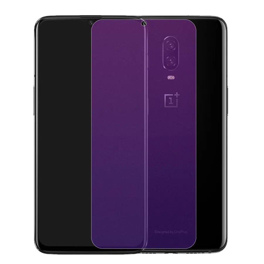 WOLFPSYCH матовый Anti UV фиолетовый синий свет ясно плёнки закаленное стекло для Oneplus 6 т