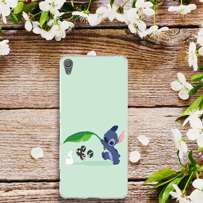 Pictute 11 Для sony Xperia E3 E5 T3 M2 M4 M5 XA XZ Z Z1 Z2 Z3 Z4 Z5 Компактный Мягкий чехол для телефона Lilo and Stitch Ohana Sweety Stitch - Цвет: Pictute 11