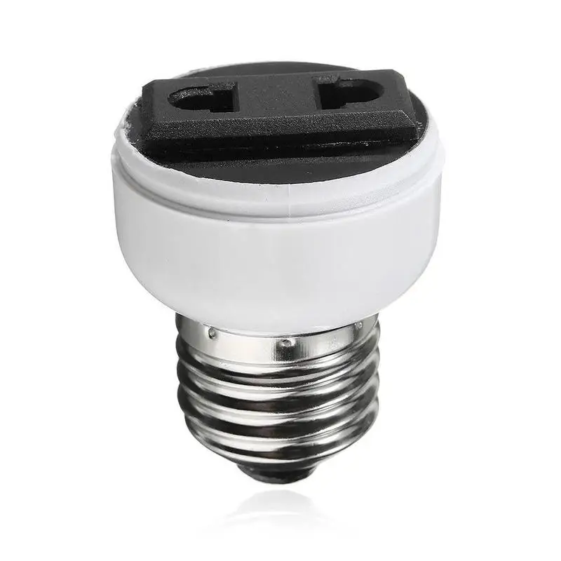 1Pcs E27 Lamp Light Socket Holder Screw Bulb Convert To US EU Power Female Outlet | Освещение