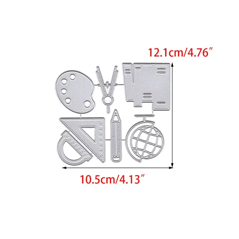 Металлические режущие штампы в виде линейки фотообои карточки тиснение Ремесла