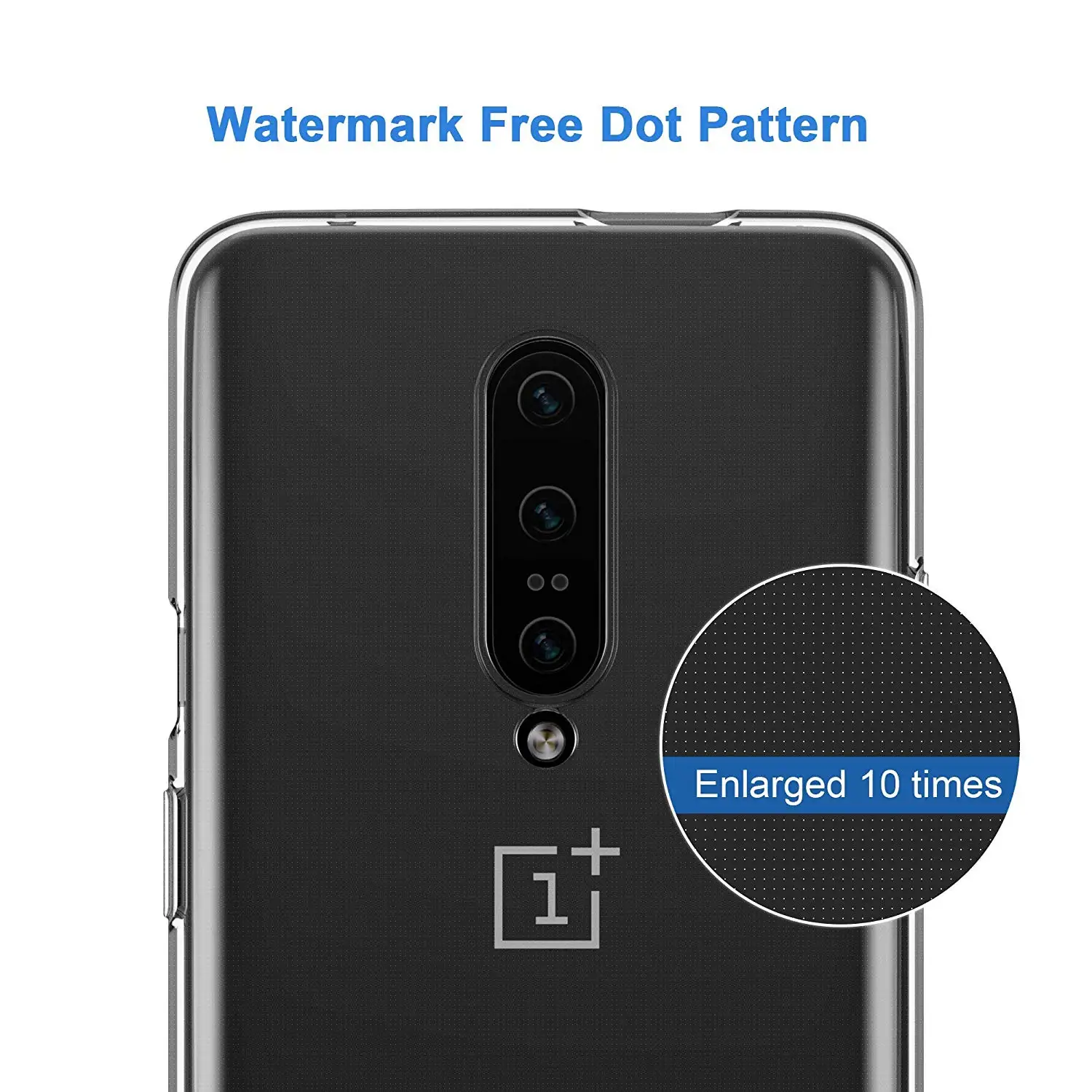 Ультратонкий прозрачный силиконовый мягкий защитный чехол из ТПУ для OnePlus 7 Pro 5G 3