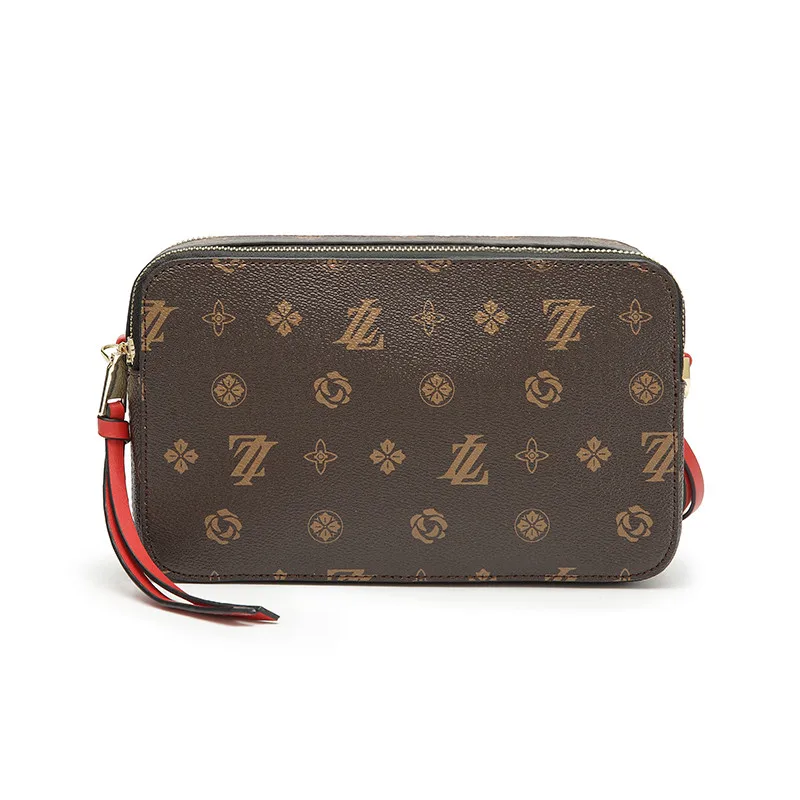 LAZZOVS 2018 Мода плеча Crossbody сумки для Для женщин Роскошные дизайнерские мешок печати