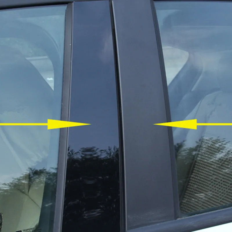Зеркальная отражающая панель B + C для Toyota RAV4 2007 2008 2009 2010 2012 2013 2014 2016 2017 8 шт. |