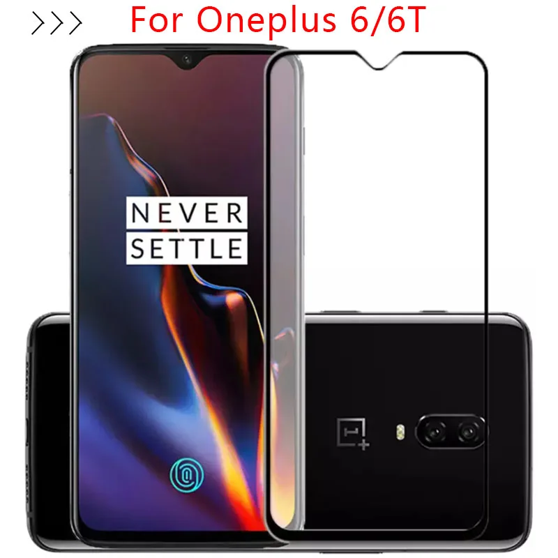 Стекло One Plus 6 t для Oneplus закаленное стекло Оригинальная защита экрана на Oneplus6 T T6