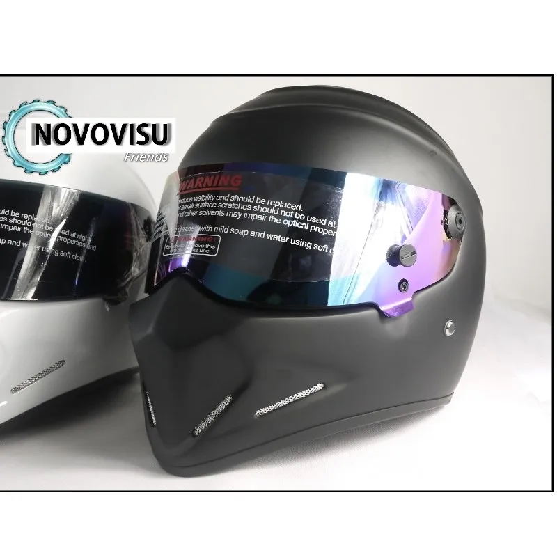 NOVOVISU для верхней части шестерни шлем Стига с красочными козырек полный уход за