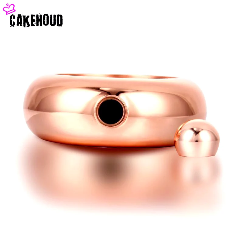 CAKEHOUD 3,5 унц. Нержавеющая сталь кувшин браслет алкоголя фляжка Воронка браслет ювелирных изделий Воронка браслет Drinkware 3 цвета