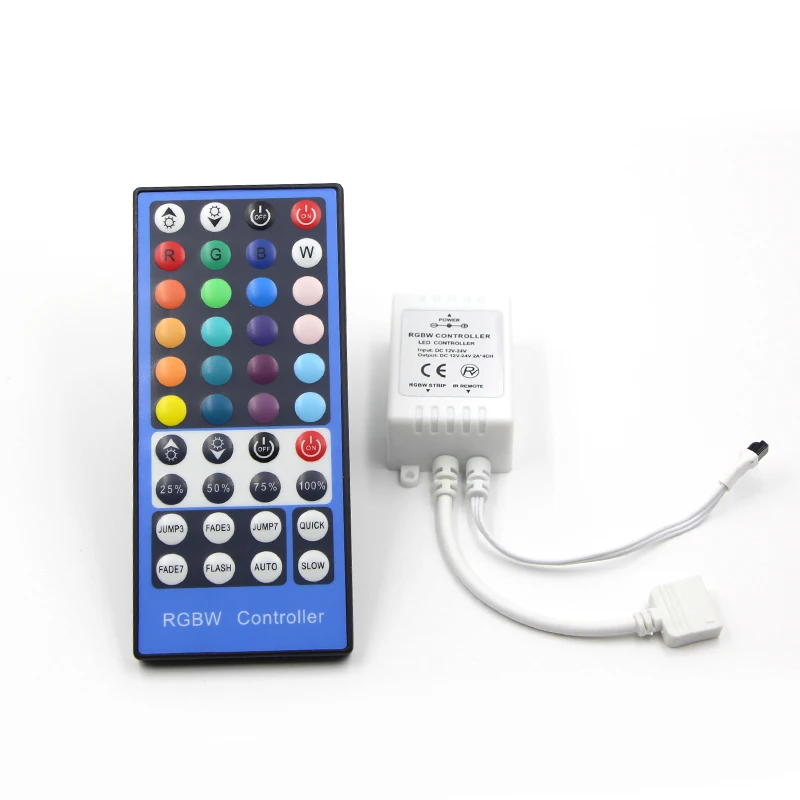 1 шт. RGBW RGB Cnontroller 12В 44Key 24key 40key ИК инфракрасный пульт дистанционного управления для