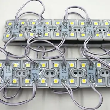 Бесплатная доставка DC 12 В SMD 5050 квадратный 4 светодиодный модуль лампы Чистый