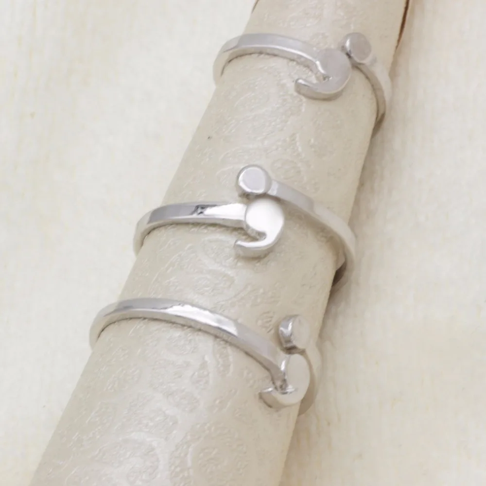 Кольцо Semicolon для девочек регулируемое кольцо искусственное вдохновляющее