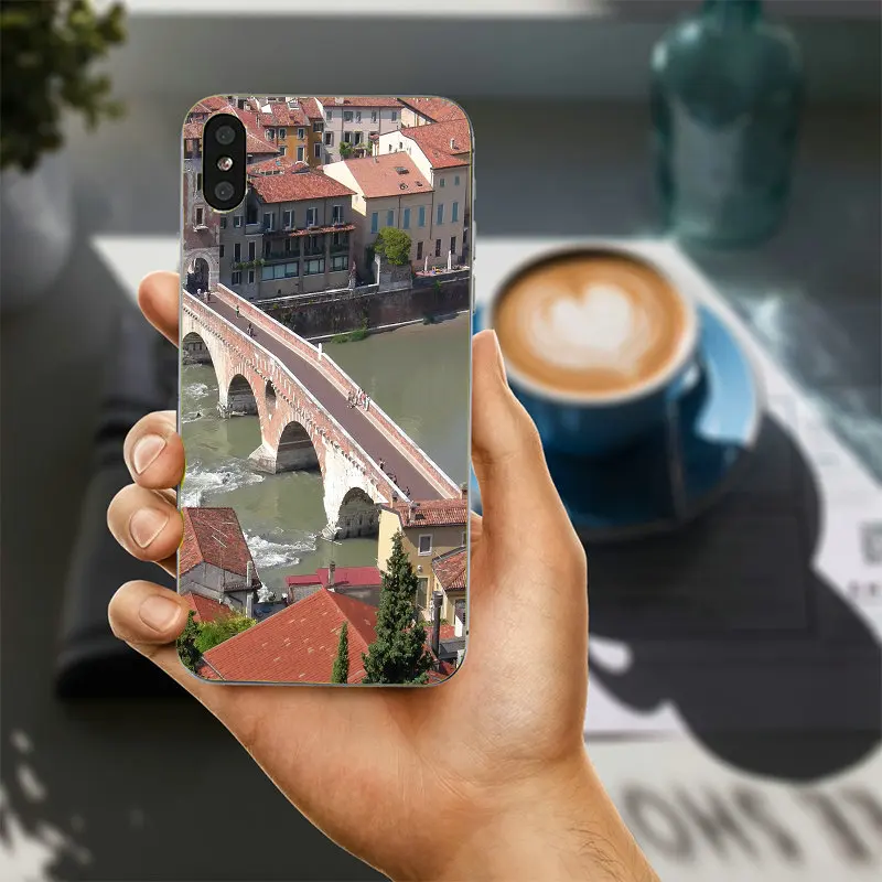 Fashion Colosseum Rome Italy Soft Silicone TPU Mobile Phone Cases Cover for iPhone X 10 7 6 6s 8 Plus 4 4S 5 5S SE 5C Bags | Мобильные