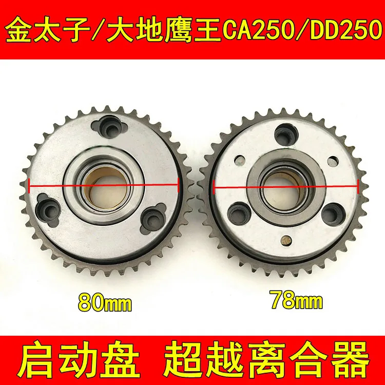 

Motorcycle Engine parts Starter Clutch Overrunning Clutch Gear Assy For HONDA CA250 CM250 CMX250 DD250 JH250 CBT250