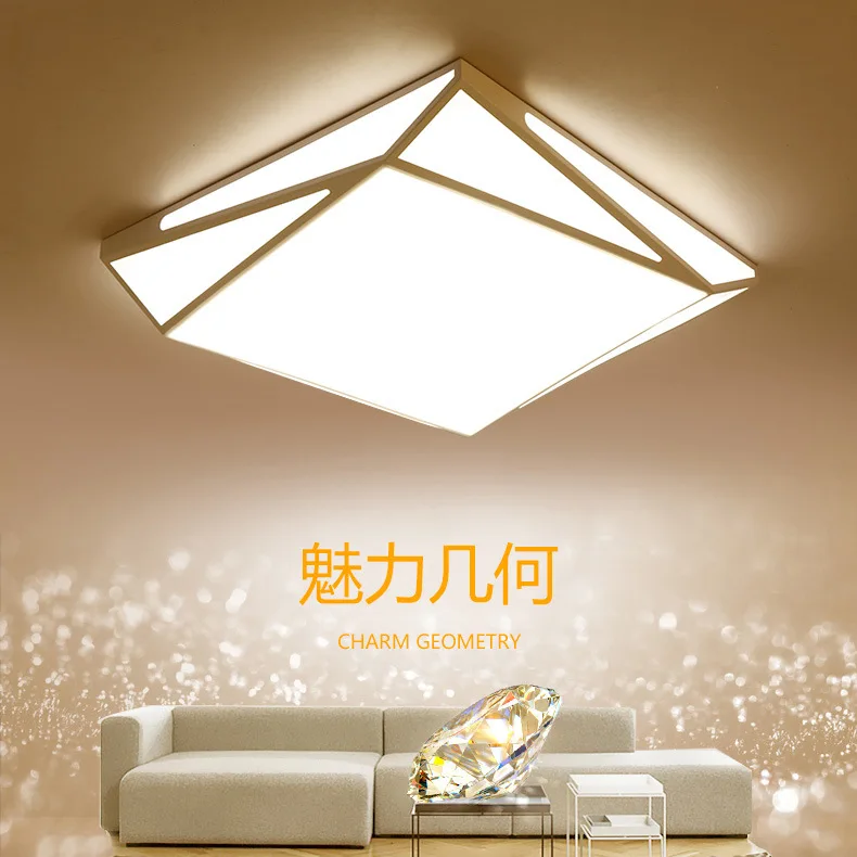 Современные светодиодсветодиодный потолочные светильники для спальни железные