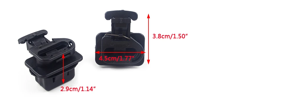 DWCX 2 шт. подушки заднего сиденья клип 82137-SDA-003 подходит для Acura TSX TL Honda Insight Accord