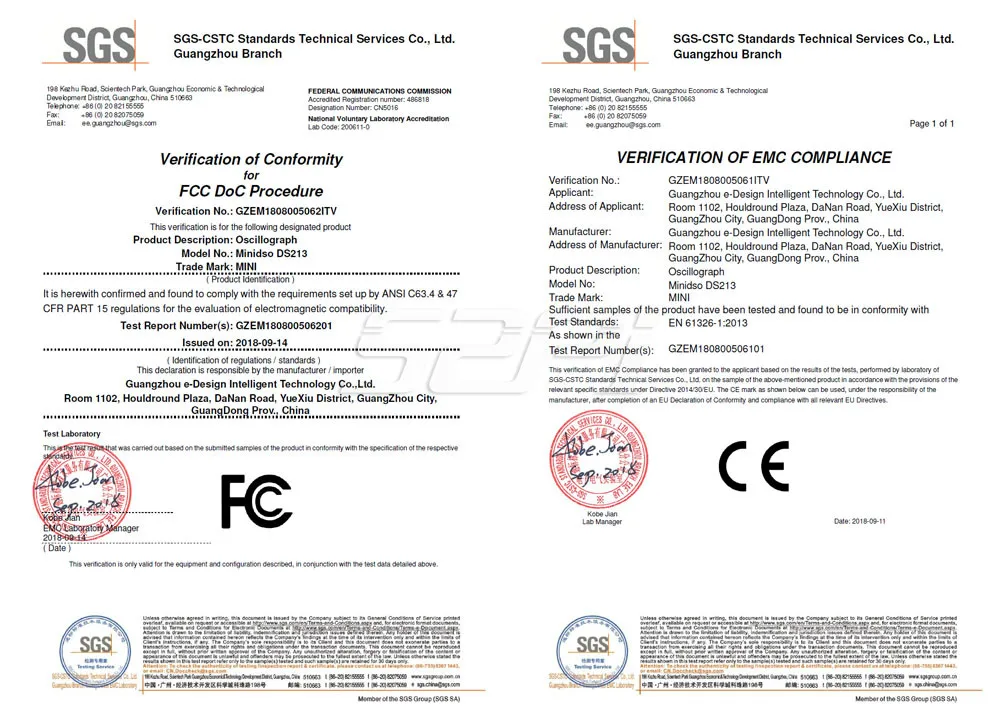 52Pi DS213 цифровой осциллограф Мини DSO DSO213 Nano 4 канала 100MSa/s Обновление от DS212 DSO212 DS203 DSO203