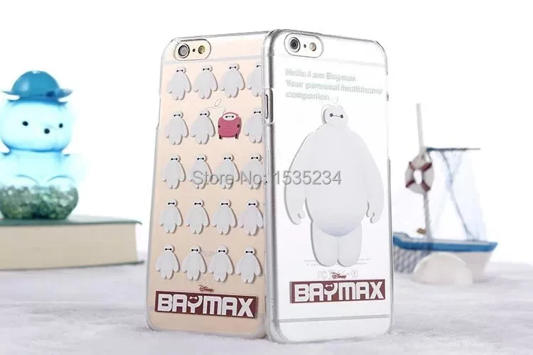 100pcs/lot Hot For iphone 5/5s Slim Transparent Ultrathin Cartoon Case Big Hero 6 Hiro Tadasha Hamada Baymax Soft TPU Cover |