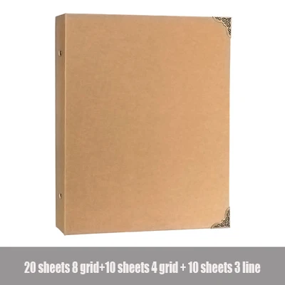 blank 3 size 640 шт крафт-бумажная Обложка для билетов, купюр, карт, Полароид, для хранения фотографий, памятная монета, печать, банкноты, коллекция денег, альбом - Цвет: blank 3 size