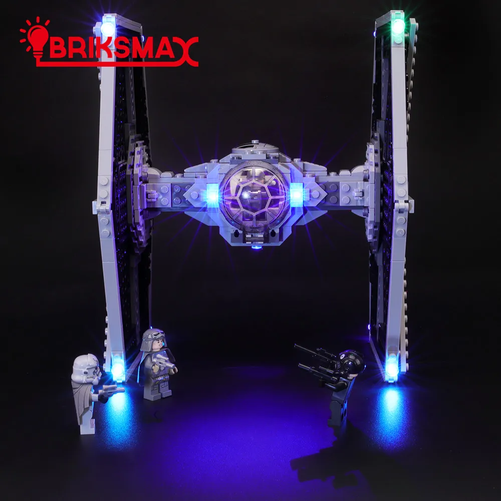 Светильник BriksMax для серии Star Wars, строительные блоки, совместимые с 75211(модель не входит в комплект