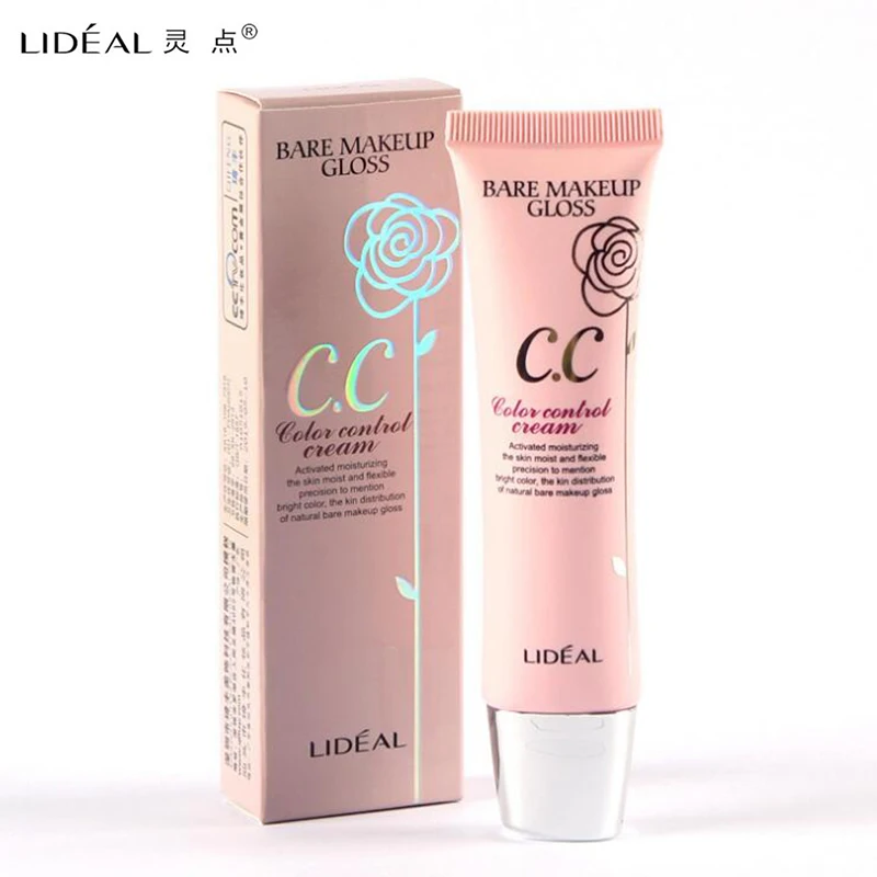 LIDEAL Brand CC Creams Oil Control Moisturizer Concealer Cover Whitening Foundation Base Face Makeup Cream Cosmetic |
