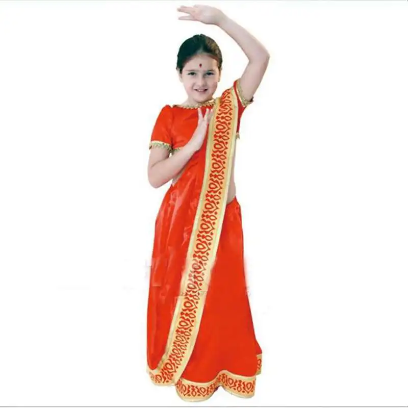 

Halloween Girls Show Children's Costumes Indian Girl Costume Party Cosplay Costume