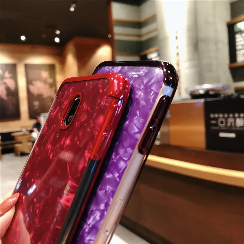 Блестящий Мраморный Силиконовый ТПУ чехол для Samsung J5 J7 2016 2017 S9 S10 Lite S8 Plus S7 Edge Note 9 J4