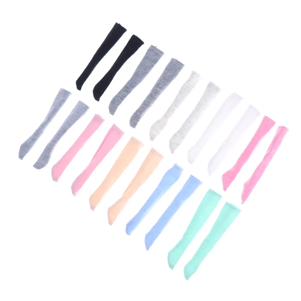 1 пара аксессуаров для кукольной одежды мягкие хлопковые носки ручной работы