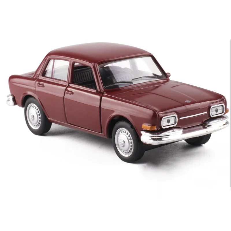 Volkswagen 1600 Моделирования 1:43 Винтаж Ford Chevrolet Alfa Romeo модель автомобиля сплава литья под давлением игрушка модель автомобиля Cars и - Цвет: Volkswagen 1600
