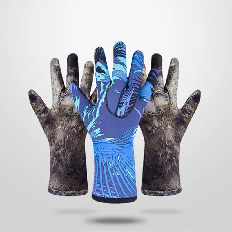 3 мм неопреновые перчатки для дайвинга мужчин и женщин Нескользящие устойчивые к