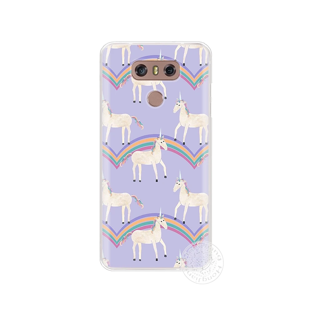 HAMEINUO чехол для телефона с единорогом лошадью LG G6 G5 K10 K7 K4 magna Spirit 2016 2017|cover for lg|phone