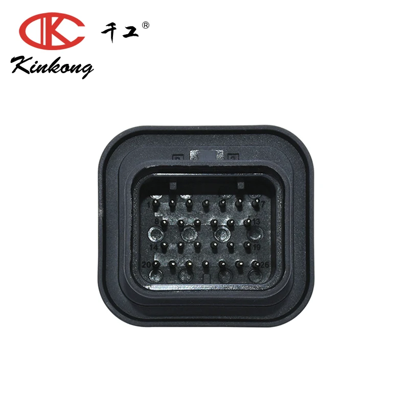 KINKONG 26 Pin TE AMP Подключение 6437288-6/1437288-6 Superseal автомобильных ECU соединитель Кепки HSG V