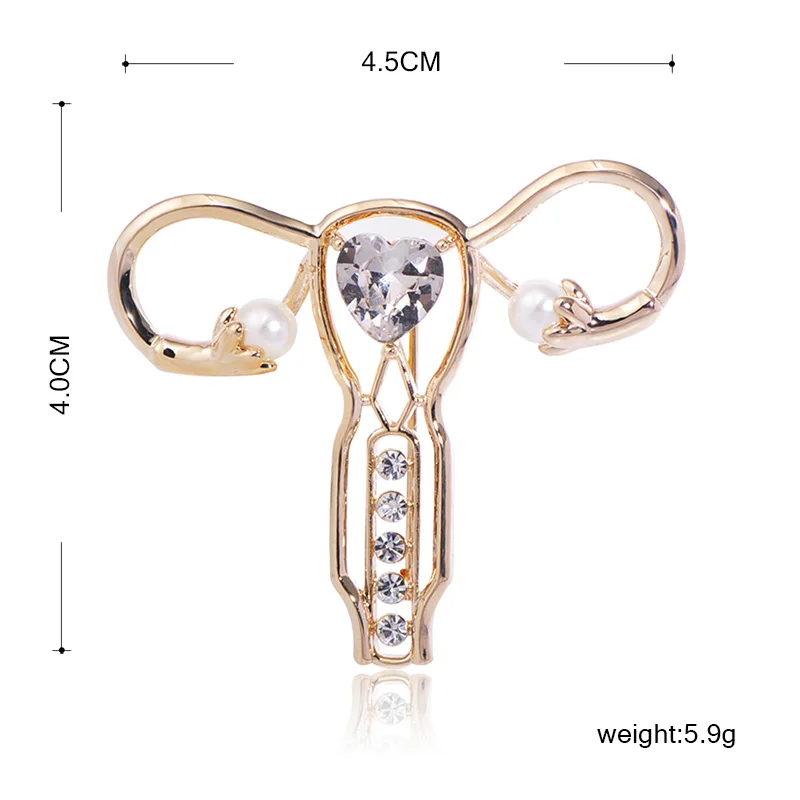 Funmor Специальные Броши матки имитация жемчуга кристалл ювелирные изделия для