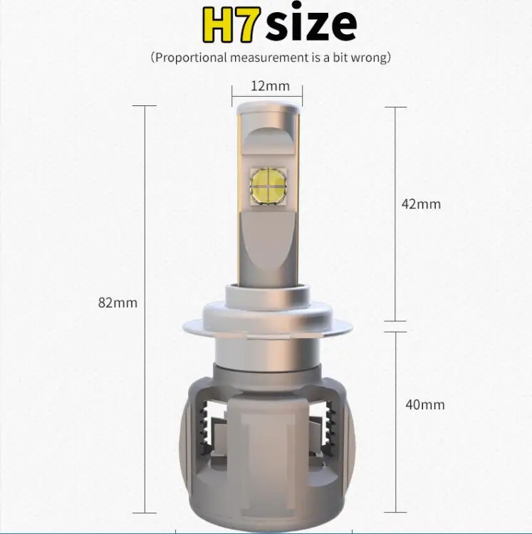 Новые автомобильные лампы для передних фар W/CREE XHP70 чип самостоятельно объектив