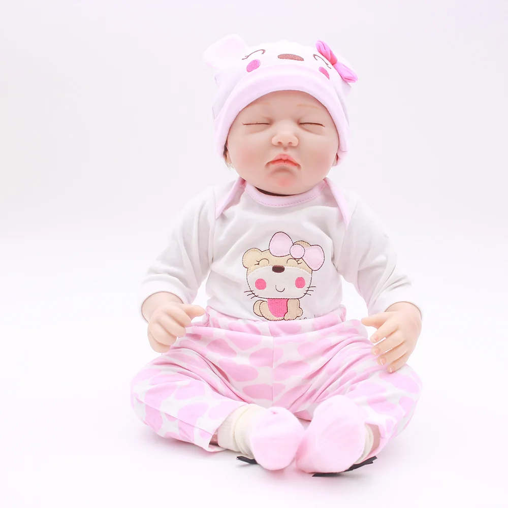 OtardDolls Bebes Reborn Dolls 50 см 2" Reborn baby doll ручная работа Спящая силиконовая реалистичный винил для малышей Bonecas Девочка Малыш menina