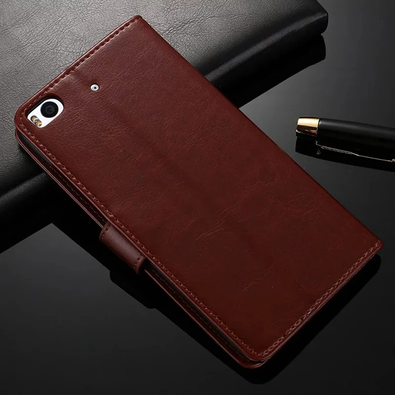 Чехол для телефона Xiaomi mi 5S плюс бумажник ультра тонкий оригинальный чехол Флип