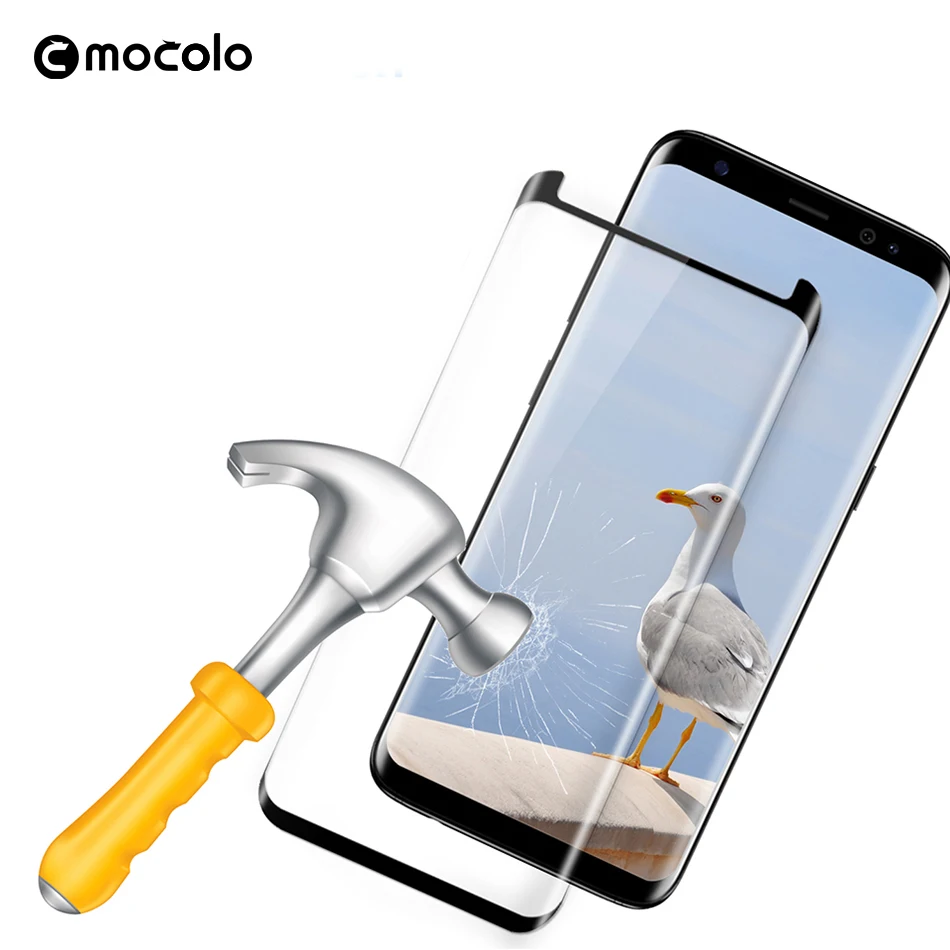 Mocolo 3D изогнутый 0 26 мм полный экран крышка 9H жесткий протектор Закаленное стекло