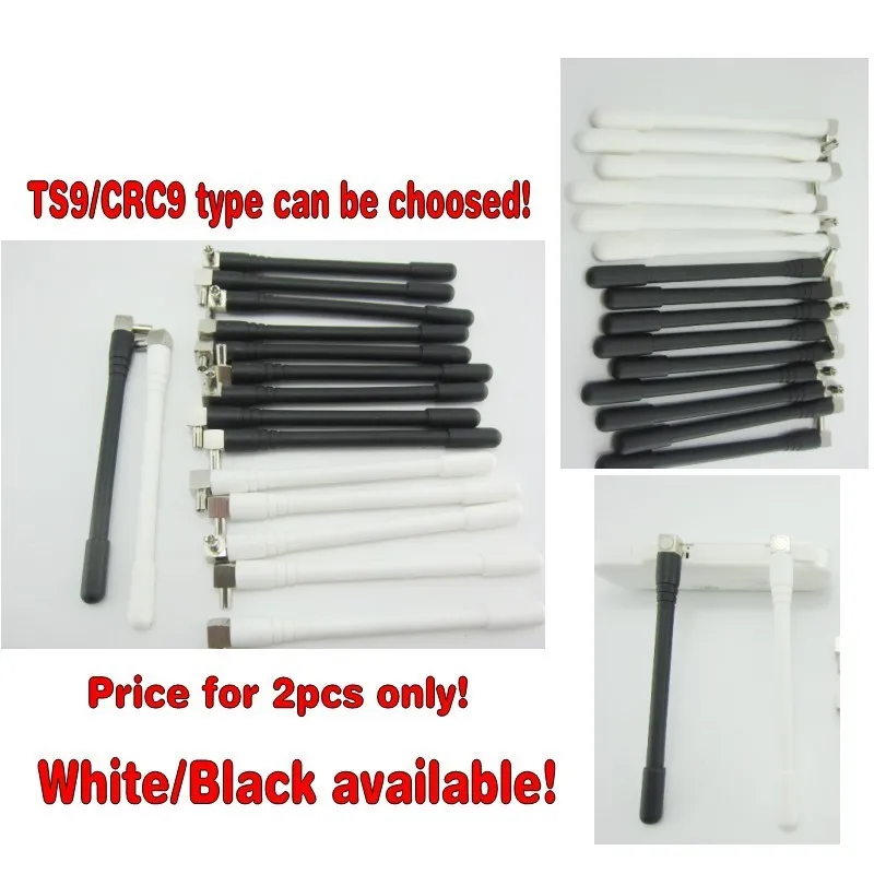 Lot of 1000pairs LTE 4G antenna Booster for Huawei E3370 E3372 E5372 E8372 E5577 E5573 E5377ZTE 3G 4G LTE TS9 CRC9 Connector