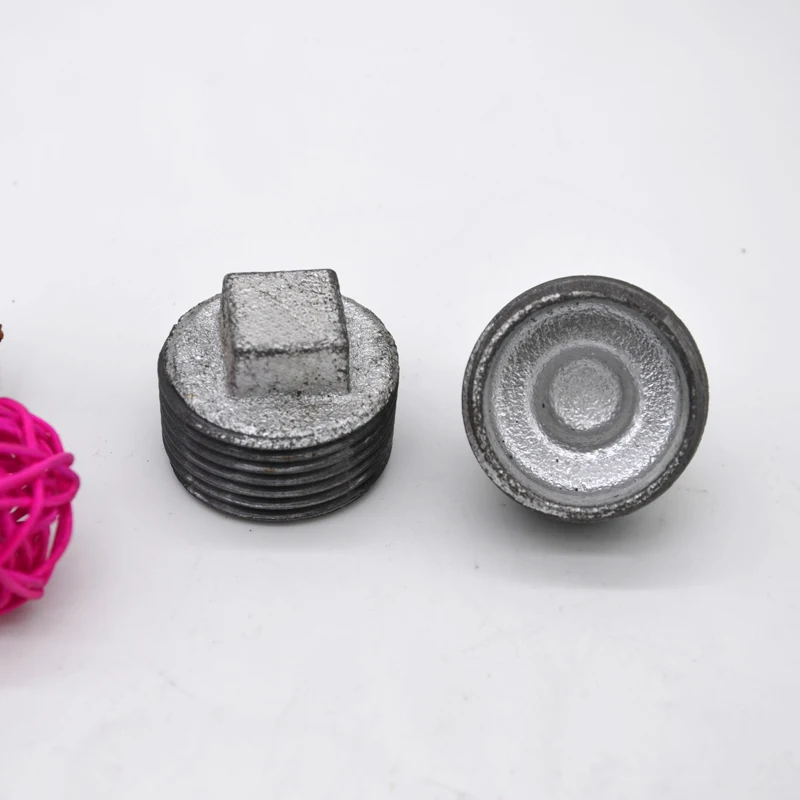 10 шт./лот кованые железные вилки простые высококачественные фитинги для труб