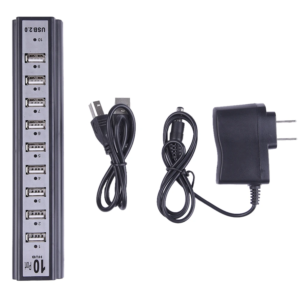 Одна десятая заглушка ступицы супер Скорость USB 2,0 6 Порты и разъёмы разветвитель+ USB кард-ридер Plug And Play для Windows Vista/XP/7/8