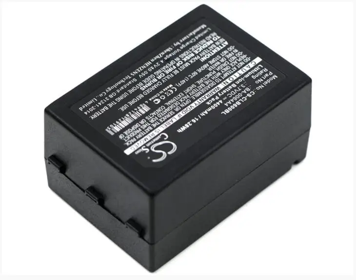 Аккумулятор Cameron Sino 4400mAh для ciperlab CP60 CP60G BA-0064A4 BCP60ACC00002 штрих-код аккумулятор